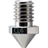 Micro-Swiss Ugello micro svizzero placcato in ottone resistente all'usura per Flashforge Creator Pro 3-0,4 mm