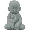 Deliziose statue di monaci di Buddha come raffinate decorazioni domestiche e str