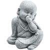 Deliziose statue di monaci di Buddha come raffinate decorazioni domestiche e str