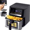 Berdsen Friggitrice ad aria Berdsen BD-655 nera, 6,5 l, 1700 W.