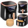 Berdsen Friggitrice ad aria BD-652 nera e oro