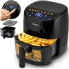Berdsen Friggitrice ad aria Berdsen BD-658 da 4 litri, 1500W, nera