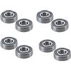 No Cuscinetti A Sfere 6001Rs 28mmX12mmX8mm per 8 Pezzi Z2F53489