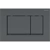 GEBERIT PLACCA 2 TASTI MODELLO SIGMA 30 NERO OPACO/NERO/NERO OPACO GEBERIT