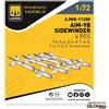 AMMO by MIG Jimenez: AIM-9B Sidewinder (4 pcs) in 1:72 [2074112082]