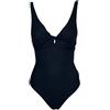 OLIVIA PINK J026/711 costume donna intero nero Made in Italy