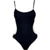 OLIVIA PINK J026/791X costume donna trikini nero Made in Italy