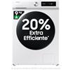Samsung Lavatrice Bespoke AI WW90DB7U34GW/U3, Libera Installazione, 9 Kg, 1400 RPM, Wifi, AI Control, Ecolavaggio Rapido 39', Vapore, Carica Frontale, 60l x 85h x 60p cm