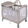 Graco Contour Electra Lettino da Viaggio, Little Adventures Pieghevole, Beige