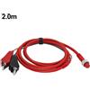 DAIWA Bobina Elettrica Cavo Alimentazione PVC Fodero Materiale Filo Rame Puro Nucleo 2