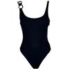OLIVIA PINK J026/700P costume donna intero nero Made in Italy