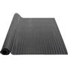 VEVOR Tappeto in Gomma 1236 x 1848 mm, Tappetino Rivestimento Pavimento SBR, Borchiato 3 mm, Diamantato a Strappo, Antiscivolo per Garage, Magazzini, Palestra