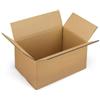 OM by PD 10 SCATOLE DI CARTONE 40X30X30 cm IMBALLAGGIO CARTONE MONO ONDA PER