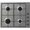 Candy Idea CHW6LBX/4U2 piastra a gas 4 fuochi 60 cm gas naturale adattabile a