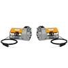 Dieffematic AUTOMAZIONE SERRANDA MOTORE KIT 2 MOTORI ACM DA 170KG GARAGE SARACINESCA FRENO