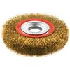 Kovalmax® SPAZZOLA IN ACCIAIO 150 MM PER SMERIGLIATRICE MOLA DA BANCO