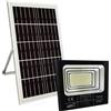 Kovalmax® FARO LED 100 W CON PANNELLO SOLARE CREPUSCOLARE TELECOMANDO