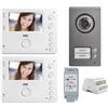URMET KIT VIDEOCITOFONICO Bluetooth MINI NOTE2 2FILI BIFAMILIARE CON 2 MONITOR