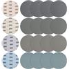 20 Dischi Abrasivi Ø150Mm Grana Da 1500/2000/3000/5000 per Levigatrice Orbitale