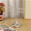 Menorah di Hanukkah, candelabro a 9 , decorazione in metallo, portacandele da