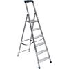 FACAL Scala a Libretto in Alluminio 7 Gradini 159h cm 150 Kg Piu Su Maxi7