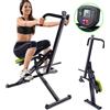 Bakaji Attrezzo Total Fitness Allenamento Palestra Cardio Addominali Crunch con Display