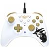 Hori HORIPAD Turbo Zelda Oro, Bianco Gamepad Nintendo Switch