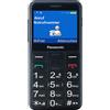 Panasonic Telefono Cellulare Anziani Tasti Grandi SOS con Base Nero Panasonic KX-TU155EXBN