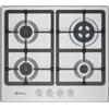 Balay Electrodomésticos Balay 3ETX565CB - Piastra a gas, larghezza 60 cm, 4 zone di cottura, controllo fiamma, autoaccensione, gas stop, bianco