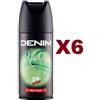 Denim 6 PZ DENIM MUSK DEODORANTE SPRAY 150ML DEO BODY 24H