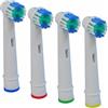 Orax 4 Testine Compatibili Per Spazzolino Elettrico Testina Oral-b Precision Clean