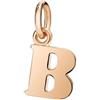 DoDo Ciondolo Dodo Lettera B DLET9/B Charms oro rosa 9 kt Nuovo DMB2005_LETBL_0009R