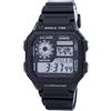 Casio Youth World Time Alarm Grigio Quadrante AE-1200WH-1AV Orologio da uomo