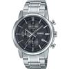 Casio Orologio Casio Standard Quarzo Cronografo MTP-E510D-1A1V Quadrante Nero da Uomo