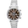 Casio Orologio Casio al Quarzo Cronografo MTP-E510D-5AV Quadrante Marrone da Uomo