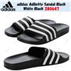 adidas Adilette sandalo nero bianco nero 280647 taglia uomo