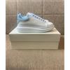 Alexander McQueen Sneakers Alexander McQueen oversize da uomo, tg. 43 EU, bianco/azzurro, nuove
