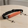Fascia da Maratona con Porta Pettorale Elastico Cintura Portaoggetti Running