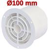 ASPEN Aspiratore sottocappa per tubo cappa cucina 100 mm