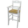 Giaquinto Salvatore Seggiolone Bimbo con Protezione Sedile Paglia Bianco D923