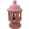 Lanterna Portalampada Lampada Terracotta Toscana arredo Giardino cm 75 Villa