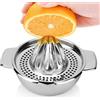 PIQIUQIU Spremiagrumi manuale in acciaio inox 400 ml per limoni arance e pompelmi s