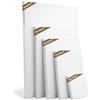 Atliberswo Set Di 5 Tele Tela Per Dipingere Telaio Per Quadri Tele In Cotone 100% Tel