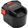 Shentec 12V Ni-MH per Batteria AEG 12V B1215R B1220R M1230R B1214G 0700980320 49