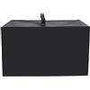 Copripolvere Forno Microonde 420D Tessuto Oxford Impermeabile 50x40x32 cm Nero