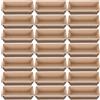25 Pcs Teglie Di Carta Per Il Pane Piccole Stampi in Pergamena Pirottini