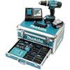 MAKITA DHP453RFX2 Trapano a Percussione Batteria 18V 42Nm 2x3.0AH 96 Accessori