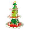 Givi Alzata Dolci Christmas Tree 3 Piani in Cartoncino 30x40,5 cm - Givi - Natale