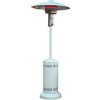 Domus Stufa Gas Gpl Infrarossi a Fungo + Ruote Bianco Kw 5/12 Domus