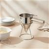 Imbuto in Acciaio Inox Molla Automatica Imbuto Dosatore con Leva per